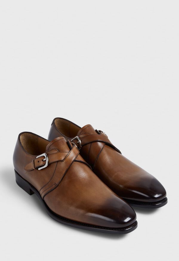 Paul Stuart Galante Double Cross Brown | NZ_PAUL94854