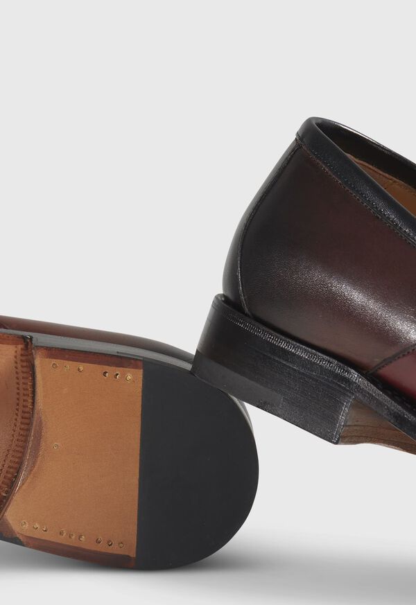 Paul Stuart Georgetown Leather Penny Dark Brown | NZ_PAUL91735