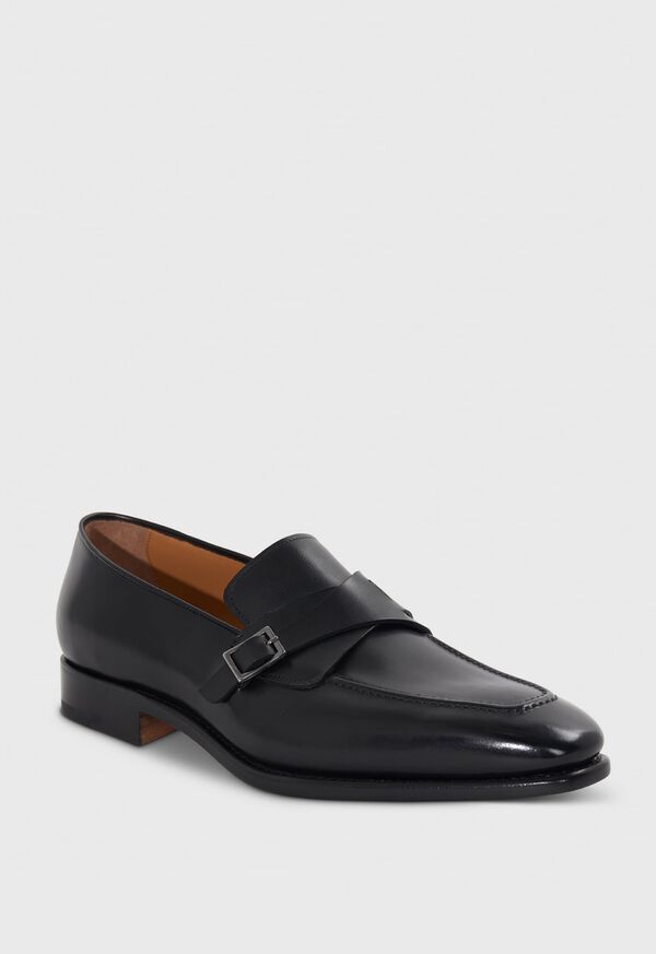 Paul Stuart Gideon Single Monk Black | NZ_PAUL10002