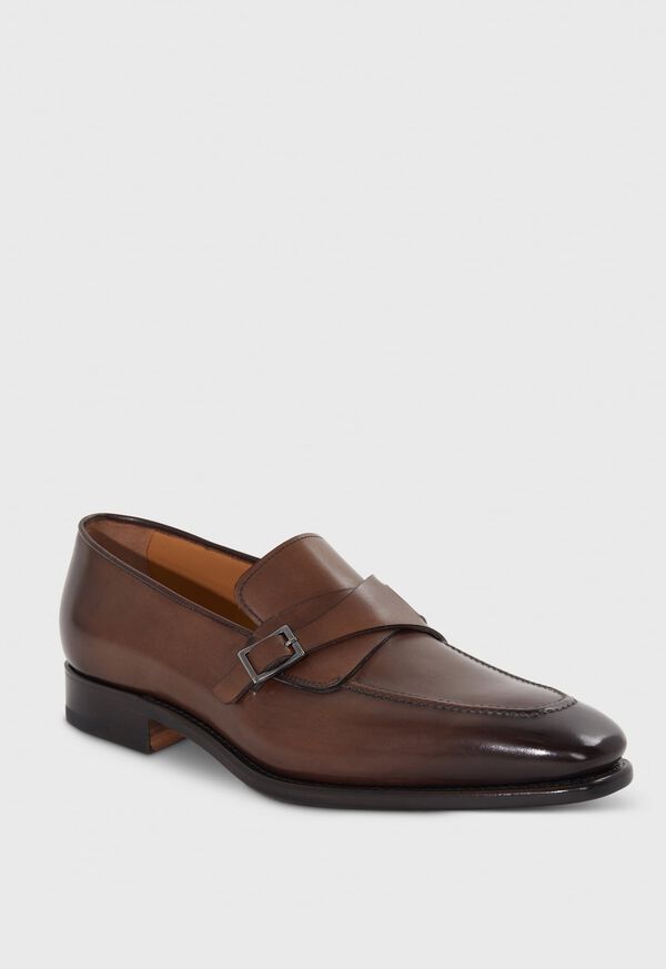 Paul Stuart Gideon Single Monk Brown | NZ_PAUL41335