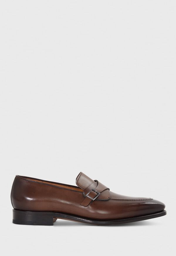 Paul Stuart Gideon Single Monk Brown | NZ_PAUL41335