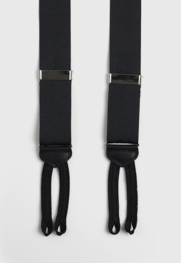 Paul Stuart Grosgrain Formal Brace Black | NZ_PAUL74158