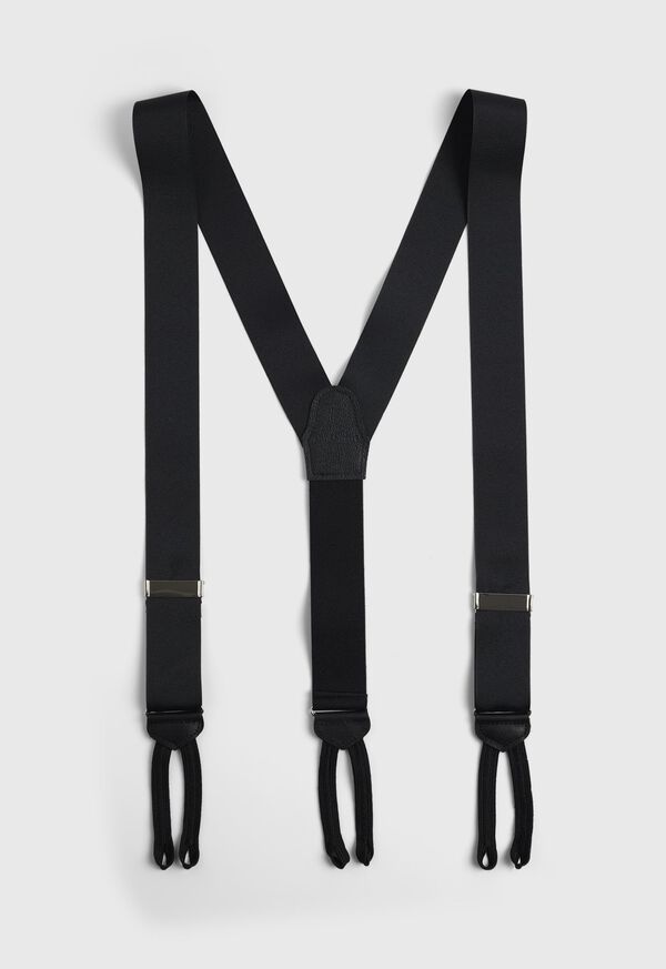 Paul Stuart Grosgrain Formal Brace Black | NZ_PAUL74158