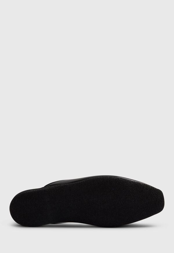 Paul Stuart Hamilton II Leather Slip-On Black | NZ_PAUL43589