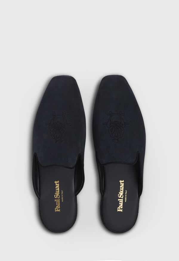 Paul Stuart Hamilton Suede Slip-On Blue | NZ_PAUL13849
