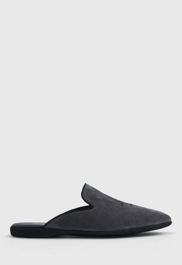 Paul Stuart Hamilton Suede Slip-On Grey | NZ_PAUL38034