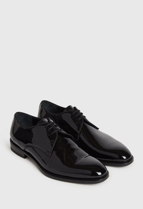 Paul Stuart Hancock II Formal Plain Toe Derby Black | NZ_PAUL95155