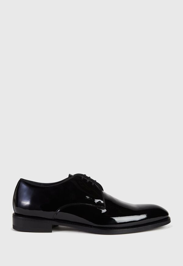 Paul Stuart Hancock II Formal Plain Toe Derby Black | NZ_PAUL95155