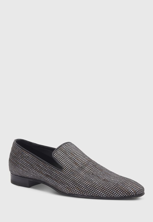 Paul Stuart Harrier Metallic Formal Slip-On Black | NZ_PAUL58819