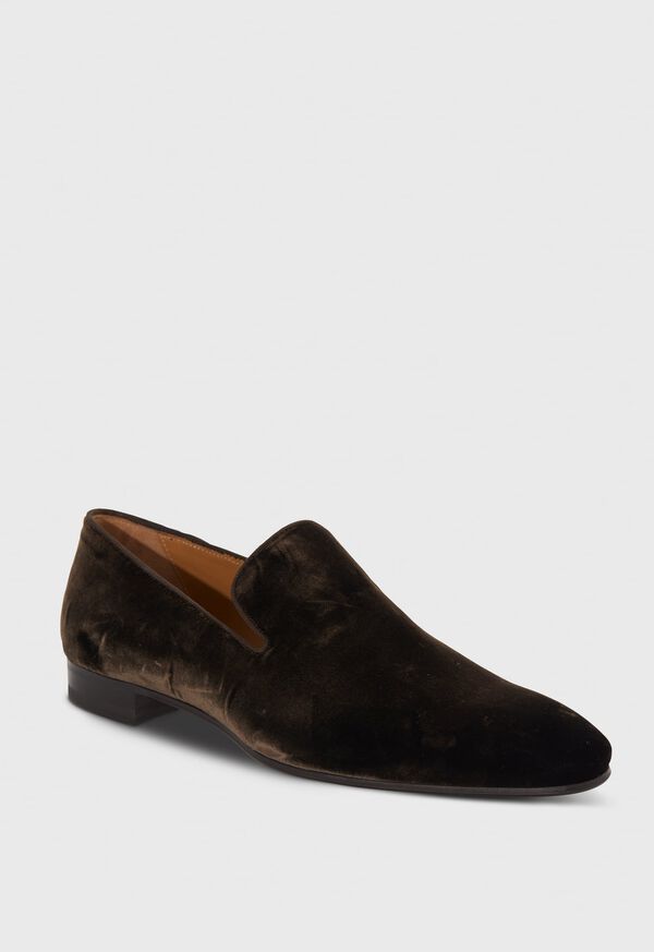 Paul Stuart Harrier Velvet Formal Brown | NZ_PAUL64702