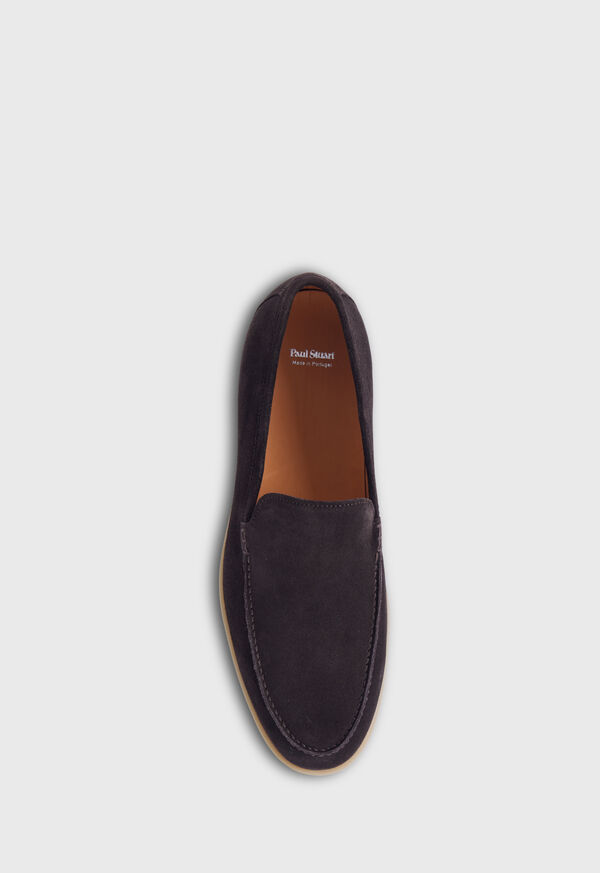 Paul Stuart Harvey Suede Venetian Dark Brown | NZ_PAUL23855