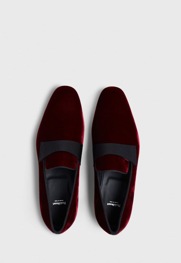 Paul Stuart Heron Patent Leather Formal Slip-On Burgundy | NZ_PAUL50280