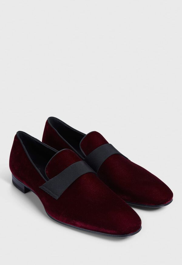 Paul Stuart Heron Patent Leather Formal Slip-On Burgundy | NZ_PAUL50280