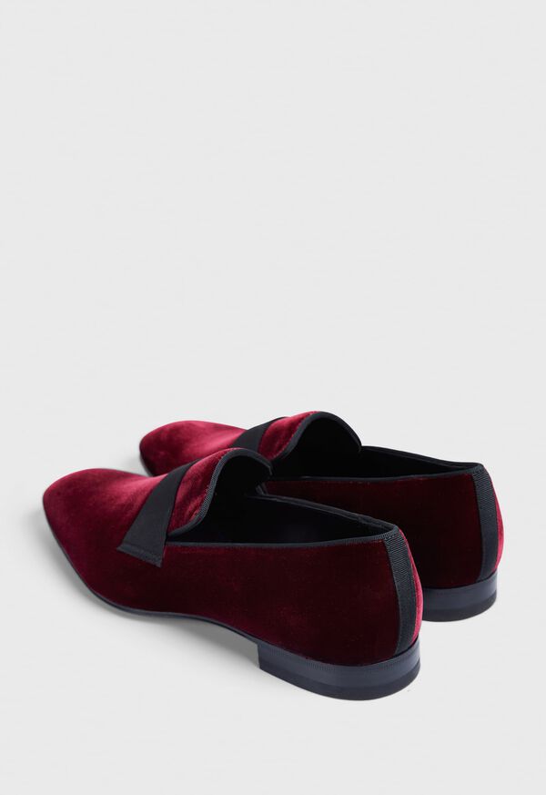 Paul Stuart Heron Patent Leather Formal Slip-On Burgundy | NZ_PAUL50280