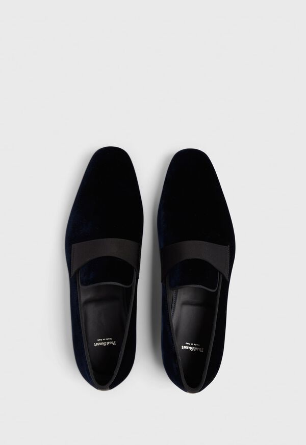 Paul Stuart Heron Patent Leather Formal Blue | NZ_PAUL95261