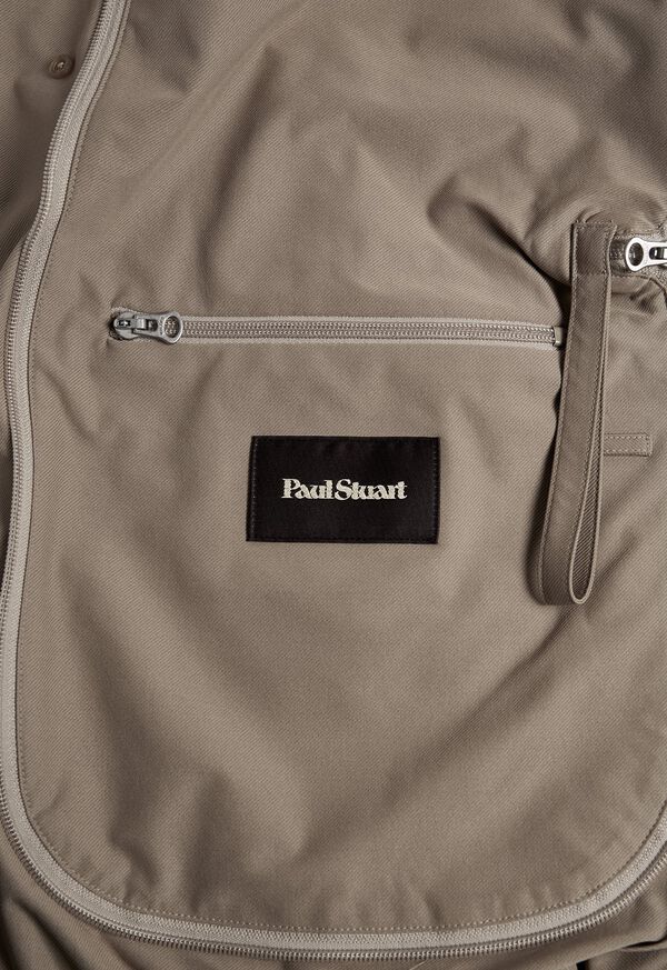 Paul Stuart High Tech Packable Raincoat Beige | NZ_PAUL95683