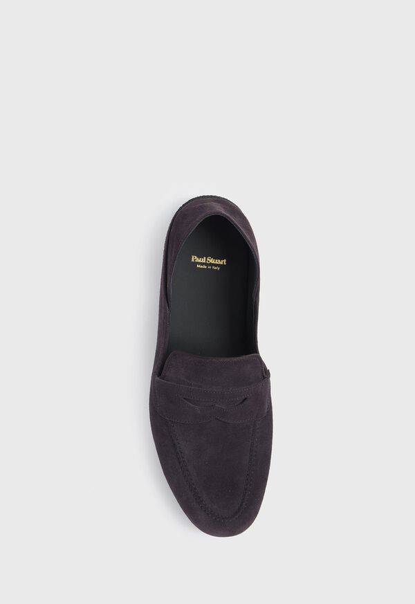 Paul Stuart Home Suede Dark Brown | NZ_PAUL91871
