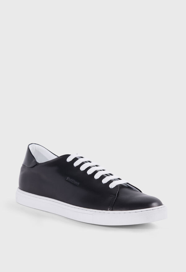 Paul Stuart Homer Leather Black | NZ_PAUL43593