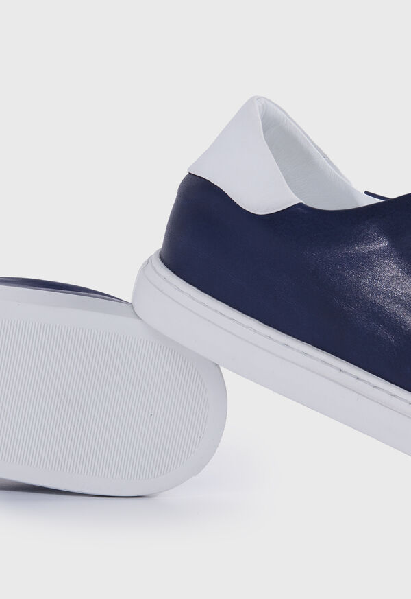 Paul Stuart Homer Leather Blue | NZ_PAUL91025