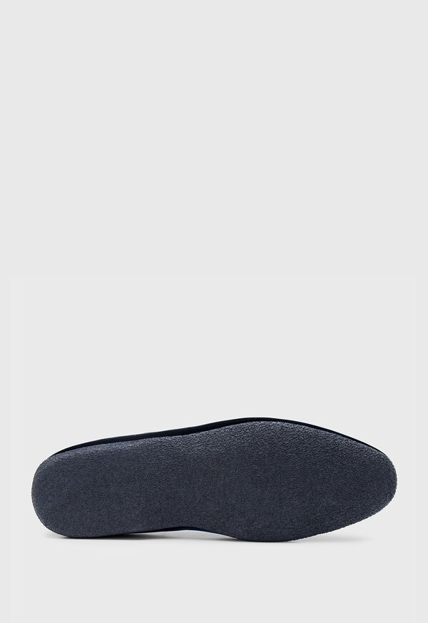 Paul Stuart Hope Velvet Slip-On Blue | NZ_PAUL67066