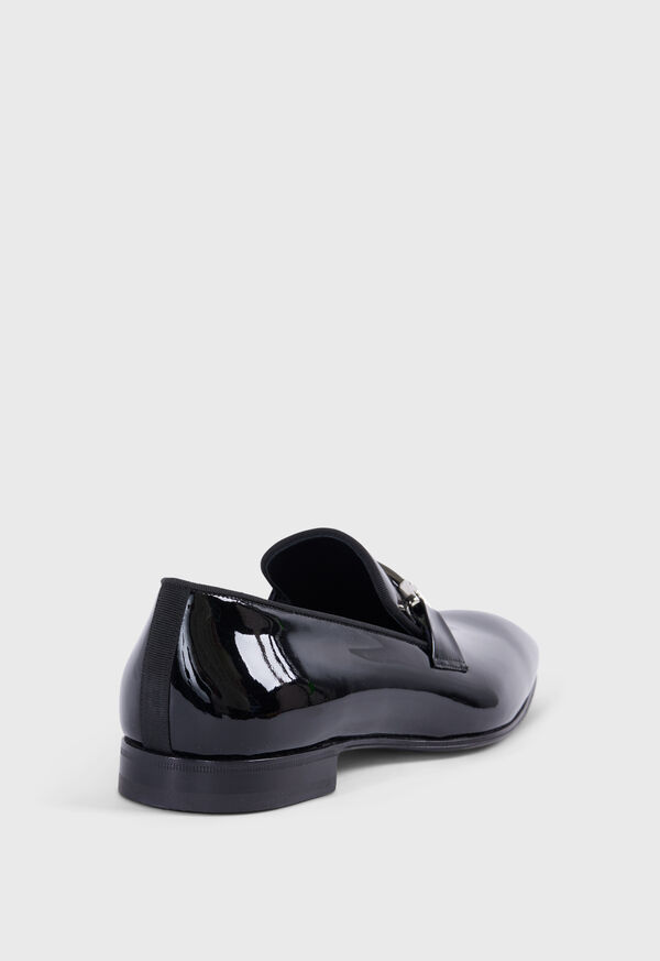 Paul Stuart Horatio Patent Leather Black | NZ_PAUL51612