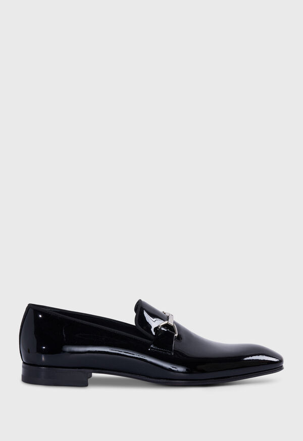 Paul Stuart Horatio Patent Leather Black | NZ_PAUL51612