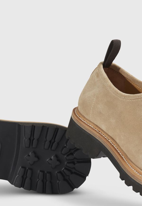 Paul Stuart Hughes II Derby Suede Brown | NZ_PAUL94678