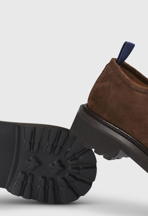 Paul Stuart Hughes II Derby Suede Brown | NZ_PAUL80514