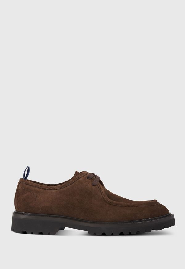 Paul Stuart Hughes II Derby Suede Brown | NZ_PAUL80514