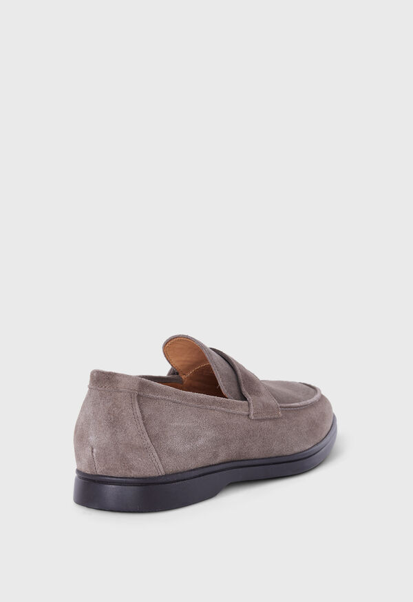 Paul Stuart Hugo Suede Penny Brown | NZ_PAUL36219