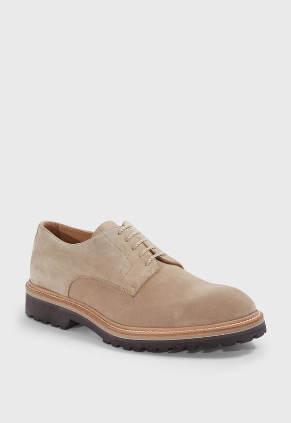 Paul Stuart Hunter Suede Derby Light Beige | NZ_PAUL66623