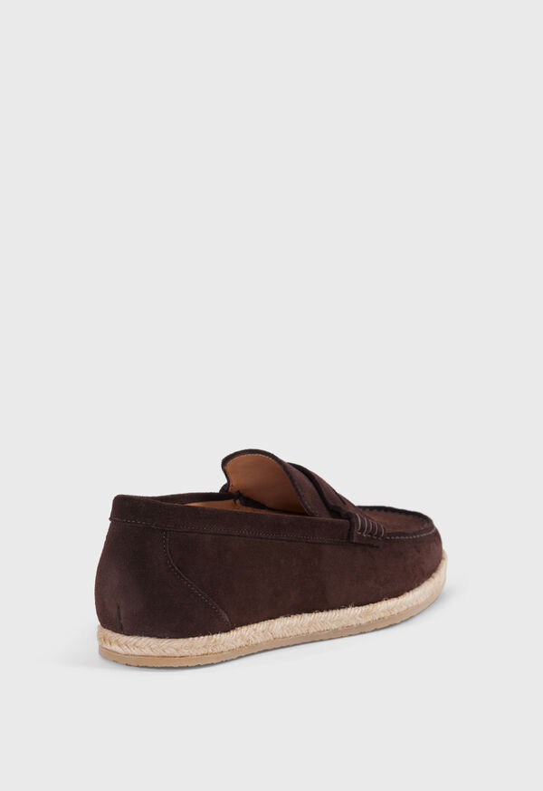 Paul Stuart Huxley Suede Penny Brown | NZ_PAUL35057