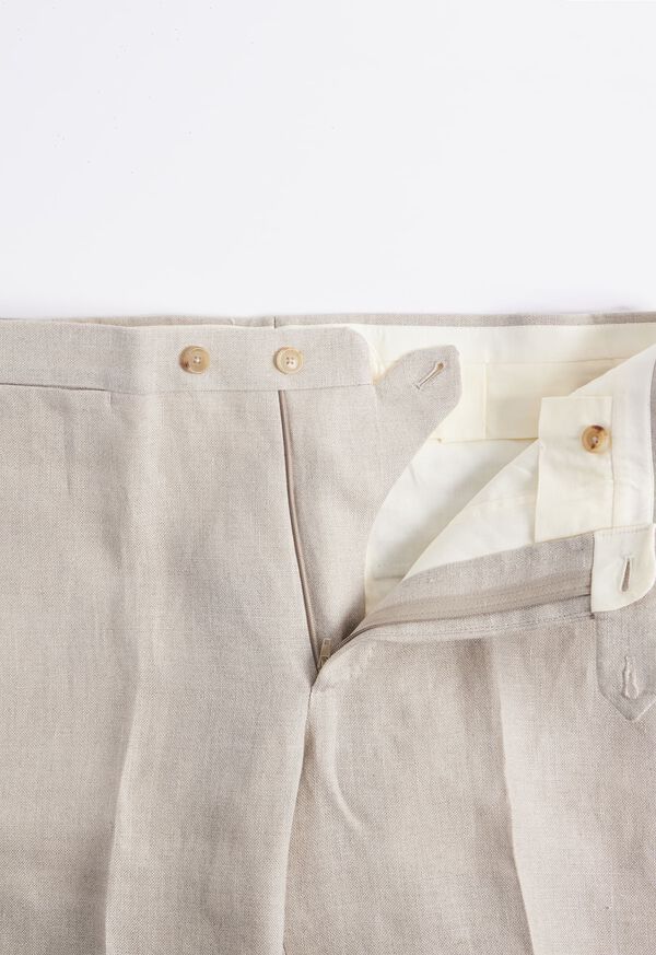 Paul Stuart Linen Bermuda Beige | NZ_PAUL23626