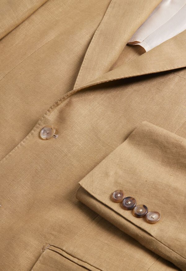 Paul Stuart Linen Brown | NZ_PAUL37018