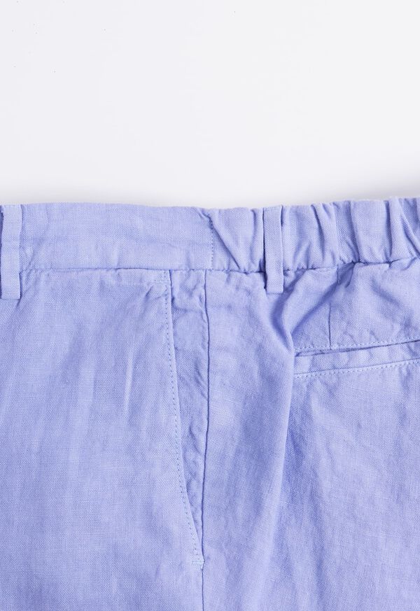 Paul Stuart Linen Drawstring Purple | NZ_PAUL44398
