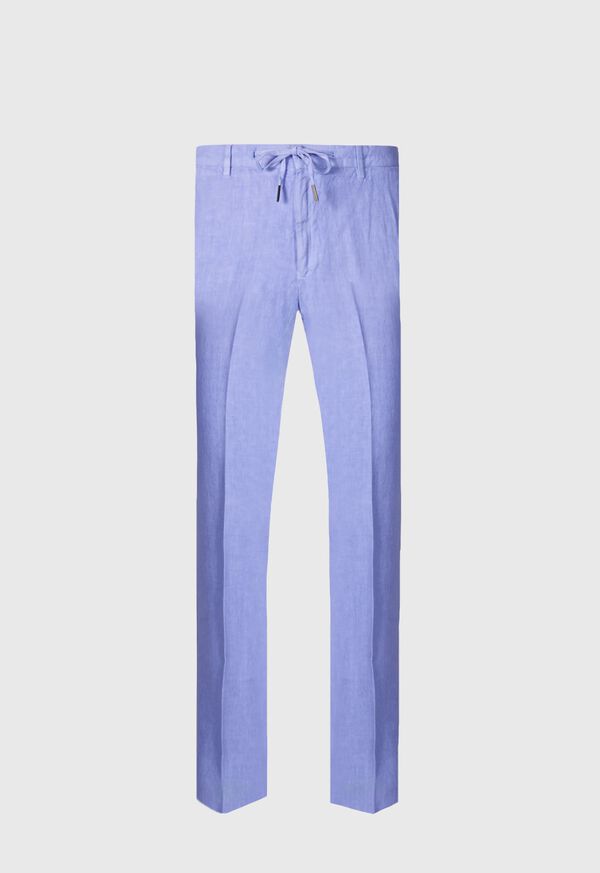 Paul Stuart Linen Drawstring Purple | NZ_PAUL44398
