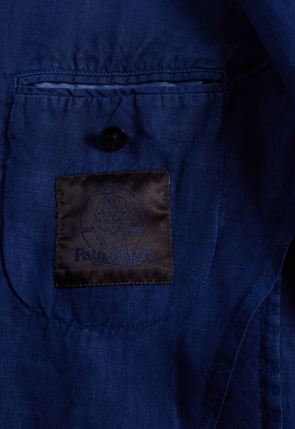 Paul Stuart Linen Garment Dyed Indigo | NZ_PAUL48327