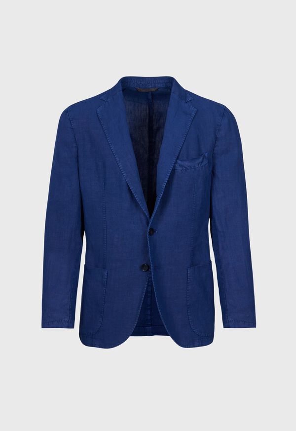 Paul Stuart Linen Garment Dyed Indigo | NZ_PAUL48327