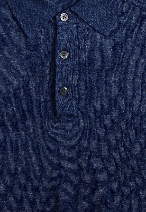 Paul Stuart Linen Mélange Blue | NZ_PAUL85514