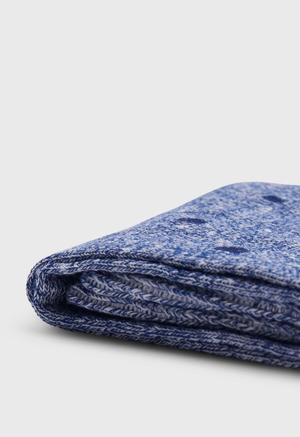 Paul Stuart Linen Mélange Dotted Blue | NZ_PAUL12092