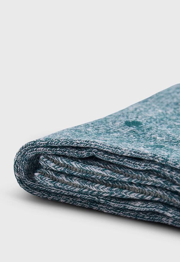 Paul Stuart Linen Mélange Dotted Olive | NZ_PAUL41272