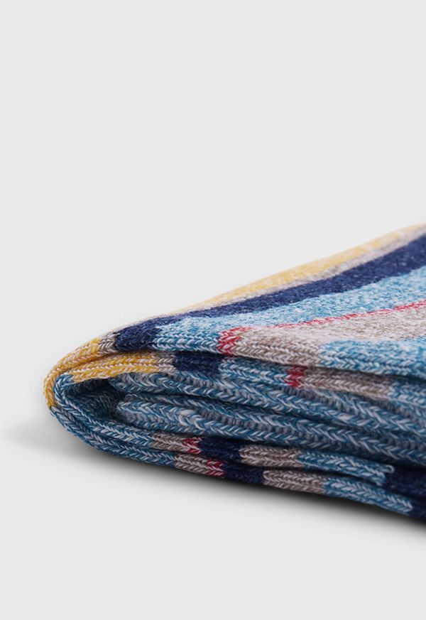 Paul Stuart Linen Mélange Striped Multicolor | NZ_PAUL40589