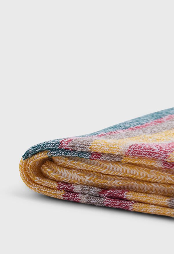 Paul Stuart Linen Mélange Striped Yellow | NZ_PAUL41729