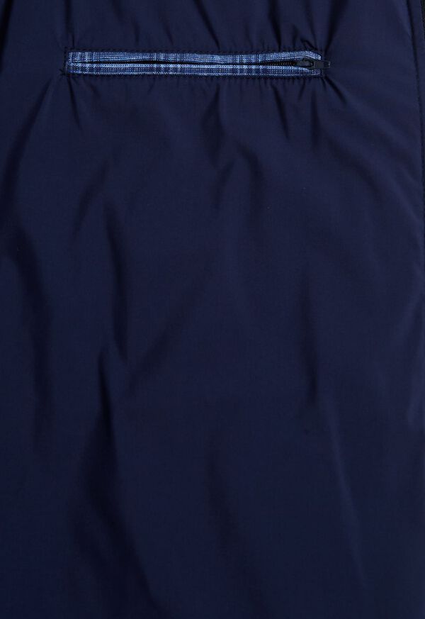 Paul Stuart Linen Plaid Blue | NZ_PAUL23527