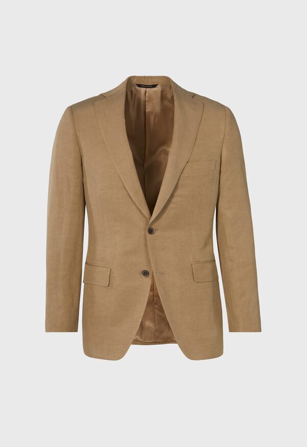 Paul Stuart Linen & Silk Phillip Khaki | NZ_PAUL87375