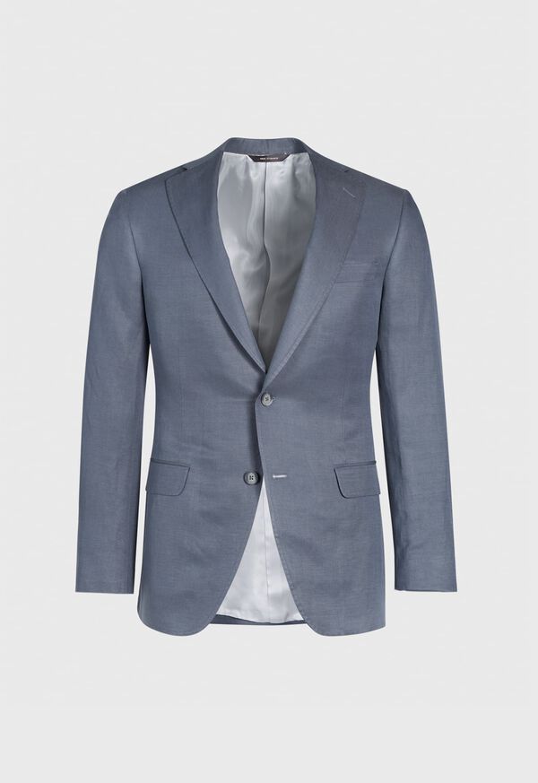 Paul Stuart Linen & Silk Solid Paul Grey | NZ_PAUL36777