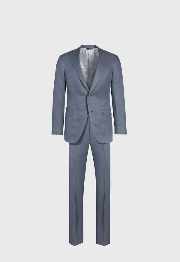 Paul Stuart Linen & Silk Solid Paul Grey | NZ_PAUL36777