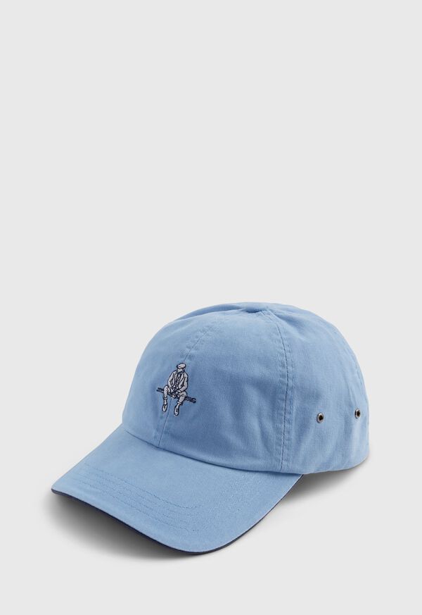 Paul Stuart Logo Baseball Cap Light Blue | NZ_PAUL18964