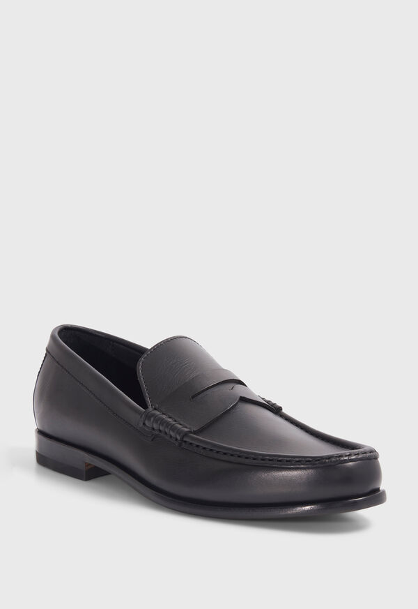 Paul Stuart Mason Leather Black | NZ_PAUL64711