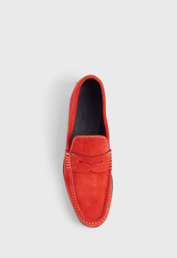Paul Stuart Mason Suede Red | NZ_PAUL44968